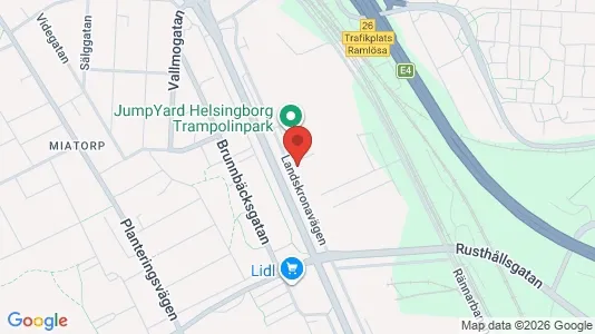 Kontorslokaler att hyra i Helsingborg - Bild från Google Street View