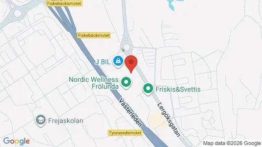 Affärslokaler att hyra i Askim-Frölunda-Högsbo - kort over placeringen