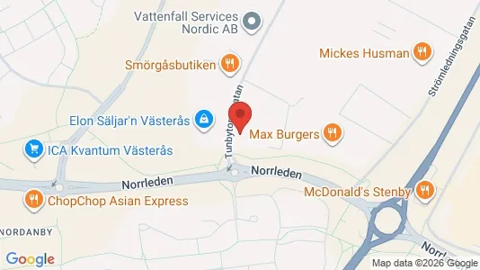 Kontorslokaler att hyra i Västerås - Bild från Google Street View