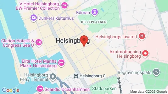 Kontorslokaler att hyra i Helsingborg - Bild från Google Street View