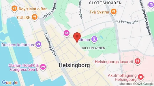 Kontorslokaler att hyra i Helsingborg - Bild från Google Street View