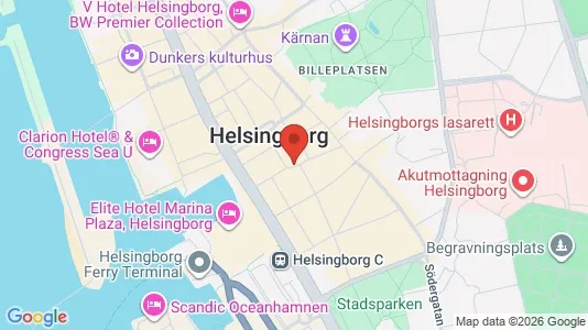 Kontorslokaler att hyra i Helsingborg - Bild från Google Street View