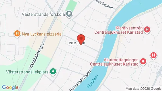 Bostadsfastigheter till försäljning i Karlstad - Bild från Google Street View
