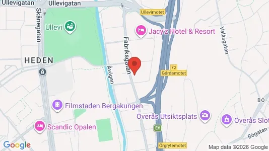 Kontorslokaler att hyra i Örgryte-Härlanda - kort over placeringen