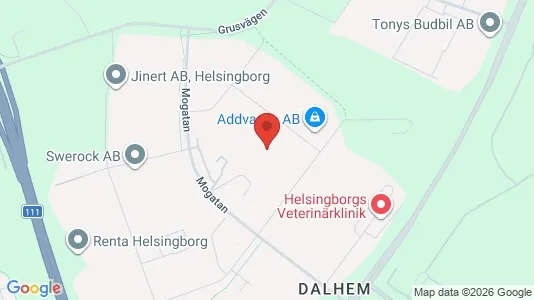 Industrilokaler att hyra i Helsingborg - Bild från Google Street View