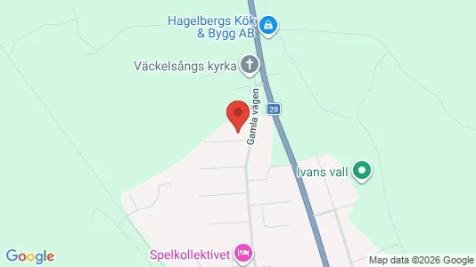 Affärslokaler till försäljning i Tingsryd - kort over placeringen