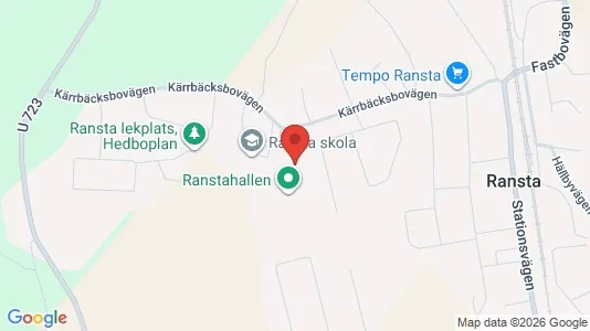 Bostadsfastigheter till försäljning i Sala - kort over placeringen