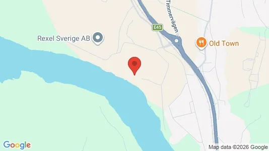Lagerlokaler att hyra i Lilla Edet - kort over placeringen