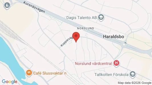 Affärslokaler att hyra i Falun - kort over placeringen