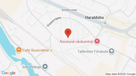 Affärslokaler att hyra i Falun - kort over placeringen