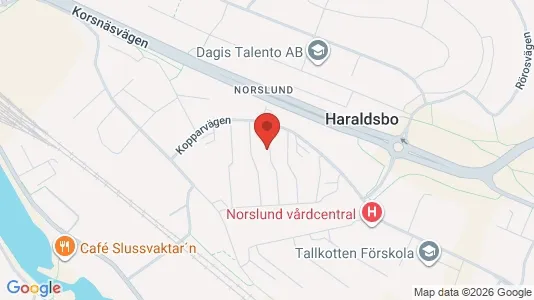 Affärslokaler att hyra i Falun - kort over placeringen