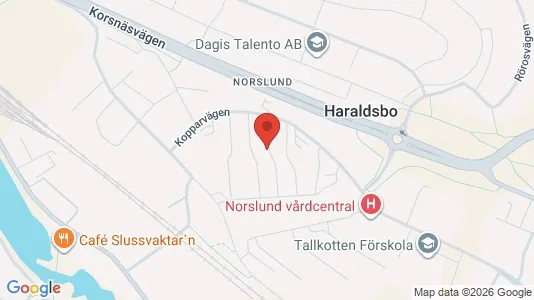Affärslokaler att hyra i Falun - kort over placeringen