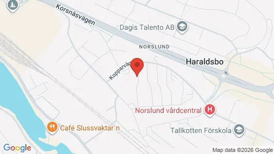 Affärslokaler att hyra i Falun - kort over placeringen