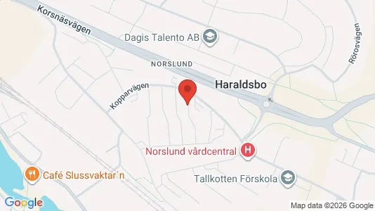 Affärslokaler att hyra i Falun - kort over placeringen