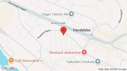 Affärslokaler att hyra i Falun - kort over placeringen
