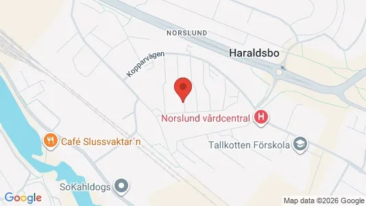Affärslokaler att hyra i Falun - kort over placeringen