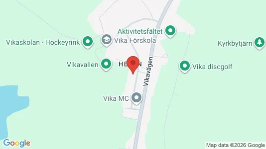 Affärslokaler att hyra i Falun - kort over placeringen