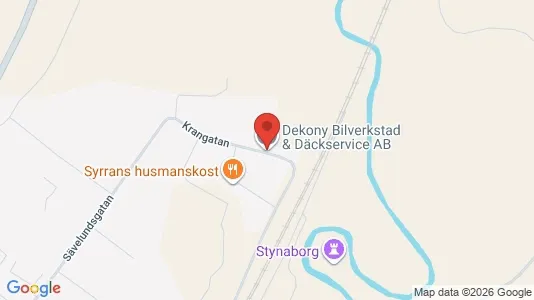 Industrilokaler till försäljning i Alingsås - kort over placeringen