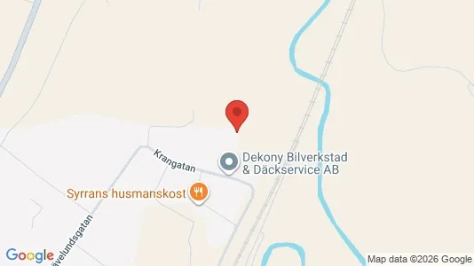 Industrilokaler till försäljning i Alingsås - kort over placeringen