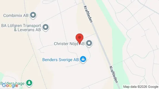 Industrilokaler att hyra i Håbo - kort over placeringen