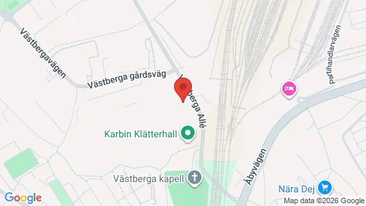 Industrilokaler att hyra i Söderort - kort over placeringen