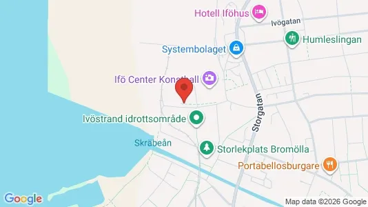 Kontorslokaler att hyra i Bromölla - kort over placeringen