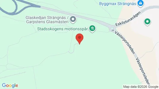 Lagerlokaler att hyra i Strängnäs - kort over placeringen