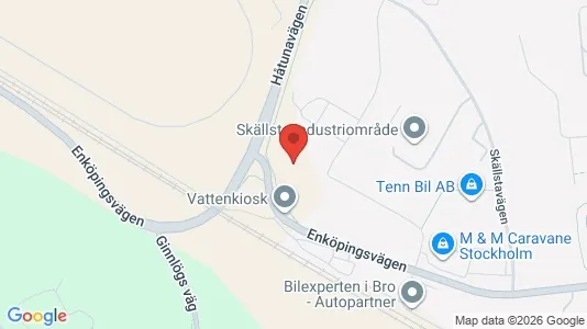 Affärslokaler till försäljning i Upplands-Bro - kort over placeringen