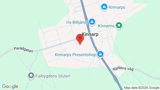 Affärslokaler att hyra i Falköping - kort over placeringen