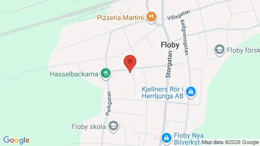 Affärslokaler att hyra i Falköping - kort over placeringen