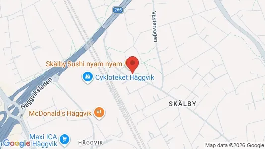 Affärslokaler att hyra i Sollentuna - kort over placeringen