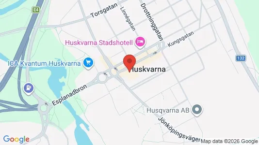 Lagerlokaler att hyra i Jönköping - kort over placeringen