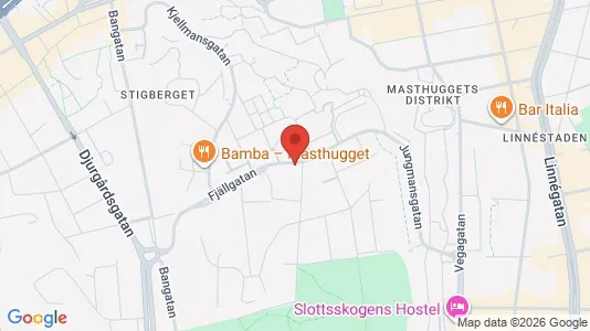 Kontorslokaler att hyra i Göteborg Centrum - kort over placeringen