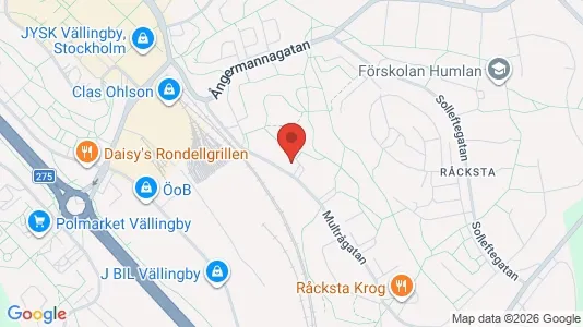 Affärslokaler till försäljning i Västerort - kort over placeringen