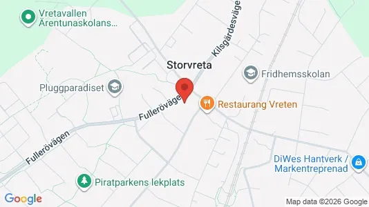 Affärslokaler att hyra i Uppsala - kort over placeringen