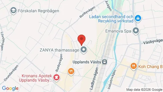 Lagerlokaler att hyra i Upplands Väsby - kort over placeringen
