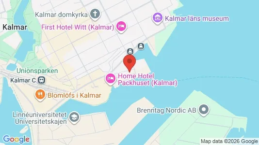 Kontorslokaler att hyra i Kalmar - kort over placeringen