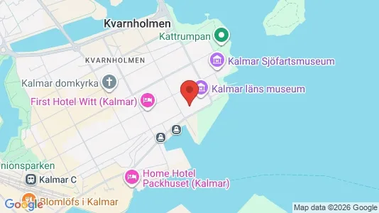 Kontorslokaler att hyra i Kalmar - kort over placeringen