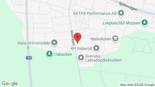 Affärslokaler till försäljning i Lund - kort over placeringen