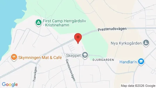 Affärslokaler att hyra i Kristinehamn - kort over placeringen