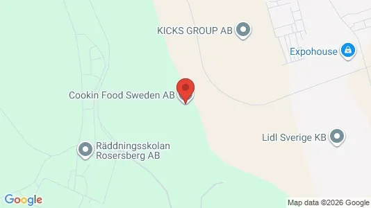 Lagerlokaler att hyra i Sigtuna - kort over placeringen