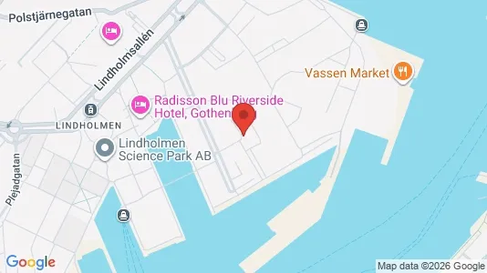 Kontorslokaler att hyra i Lundby - kort over placeringen