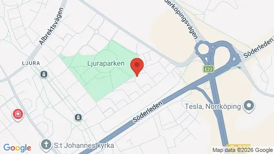 Affärslokaler att hyra i Norrköping - kort over placeringen