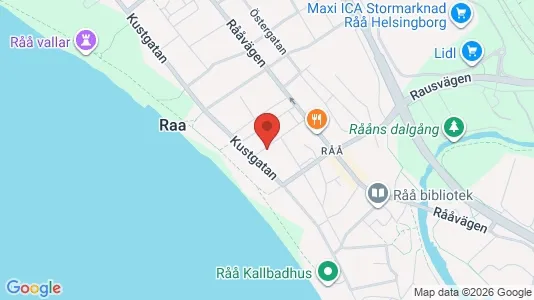 Affärslokaler till försäljning i Helsingborg - kort over placeringen