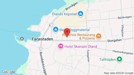 Bostadsfastigheter till försäljning i Mörbylånga - kort over placeringen