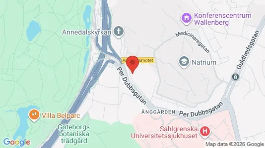 Kontorslokaler att hyra i Göteborg Centrum - kort over placeringen