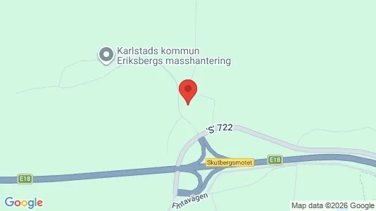 Affärslokaler att hyra i Karlstad - kort over placeringen