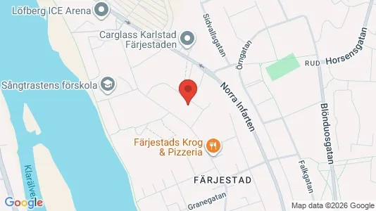 Affärslokaler att hyra i Järfälla - kort over placeringen