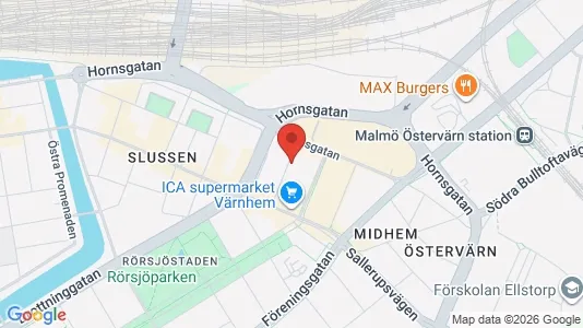 Kontorslokaler att hyra i Malmö Centrum - Bild från Google Street View