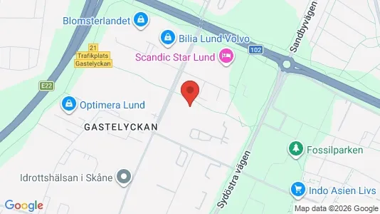 Kontorslokaler att hyra i Lund - Bild från Google Street View